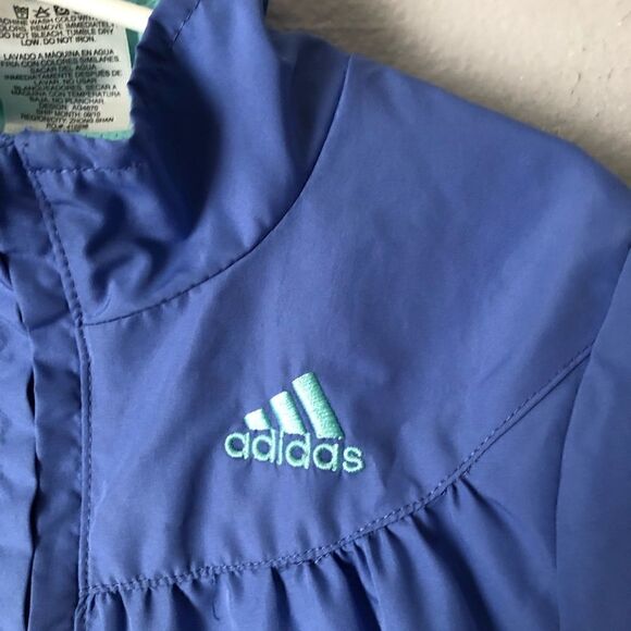 ADIDAS two piece track suit size 5 windbreaker - Picture 9 of 13
